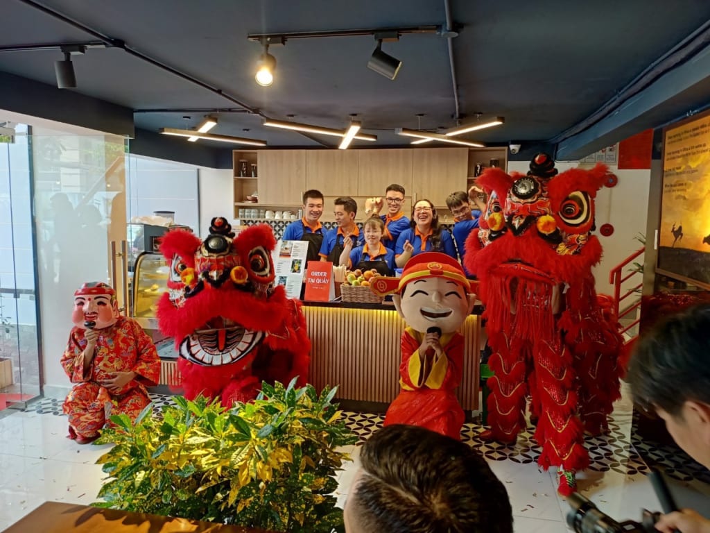 Dịch vụ múa lân khai tài Long Thành